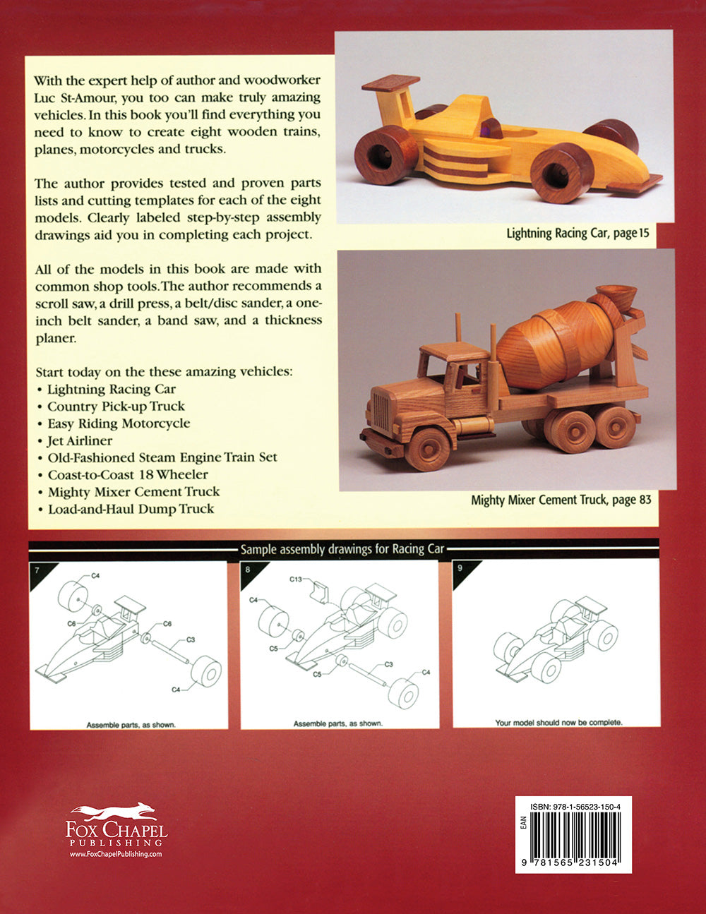 Amazing Vehicles You Can Make - Fox Chapel Publishing Co.