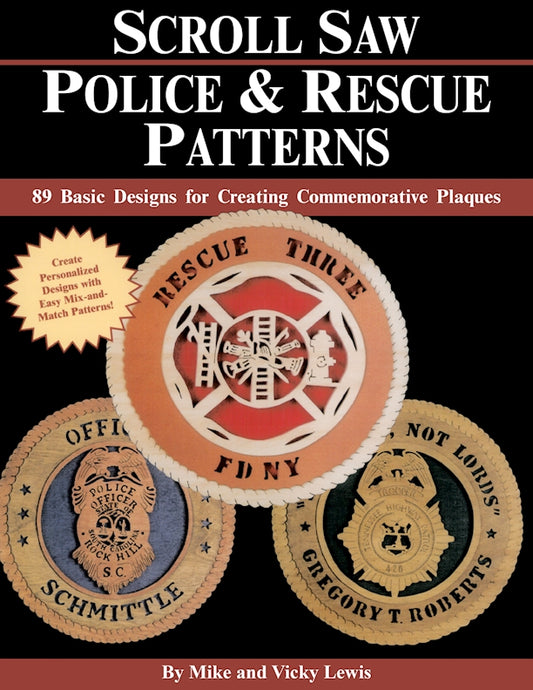 Scroll Saw Police & Rescue Patterns - Fox Chapel Publishing Co.