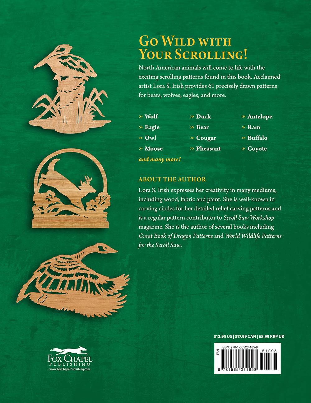 North American Wildlife Patterns for the Scroll Saw - Fox Chapel Publishing Co.