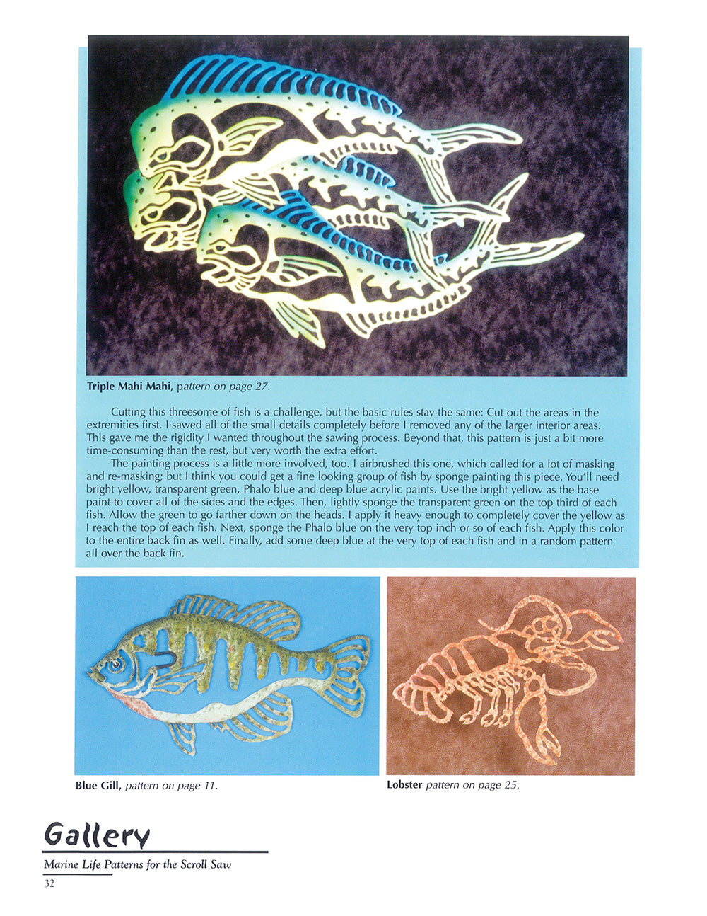 Marine Life Patterns for the Scroll Saw - Fox Chapel Publishing Co.
