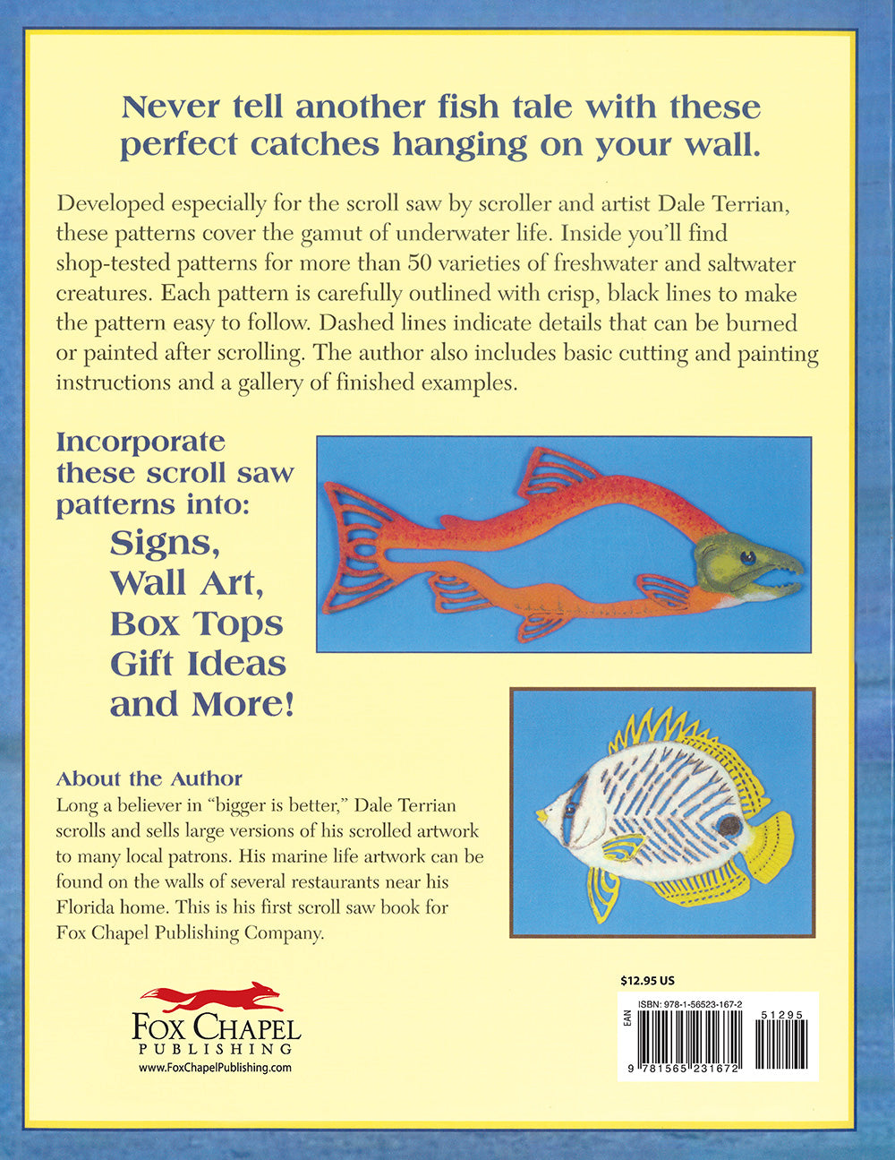 Marine Life Patterns for the Scroll Saw - Fox Chapel Publishing Co.