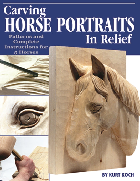 Carving Horse Portraits in Relief - Fox Chapel Publishing Co.