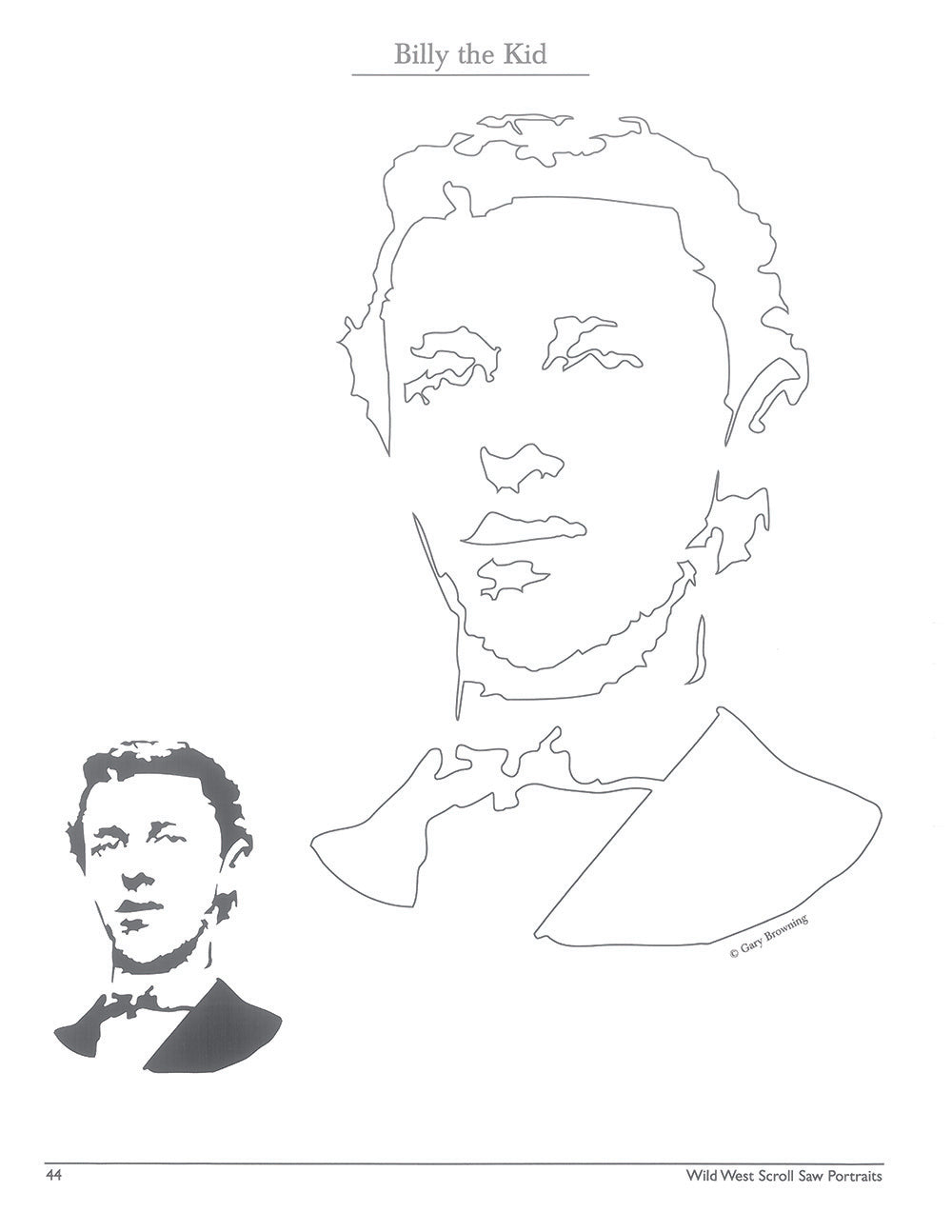 Wild West Scroll Saw Portraits - Fox Chapel Publishing Co.