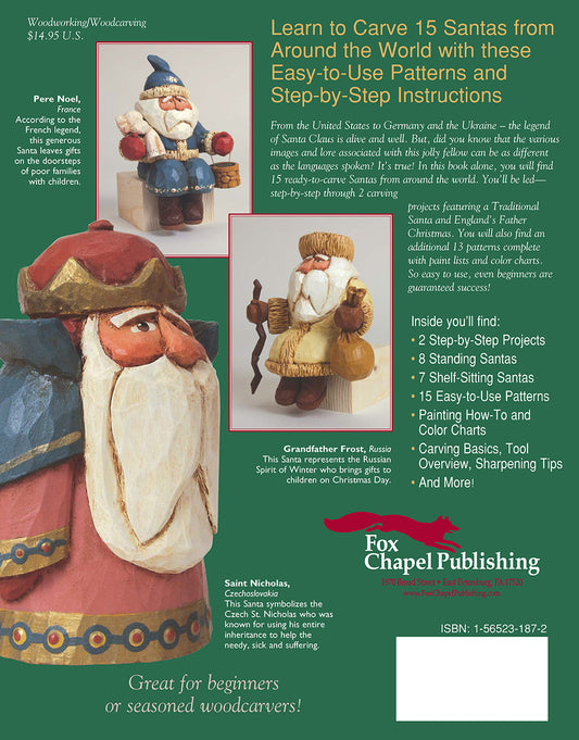 Carving Santas from Around the World - Fox Chapel Publishing Co.