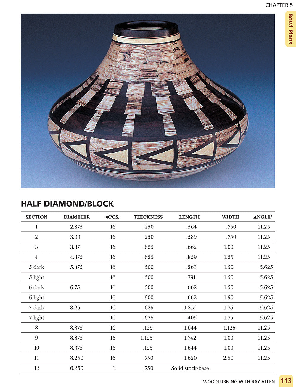 Woodturning with Ray Allen - Fox Chapel Publishing Co.