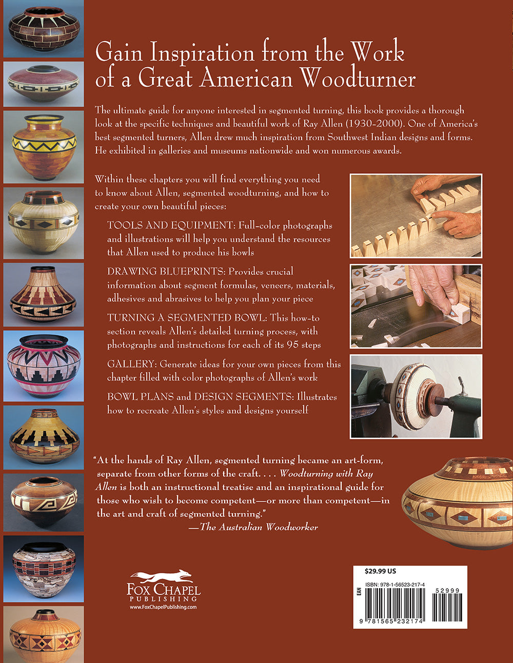Woodturning with Ray Allen - Fox Chapel Publishing Co.