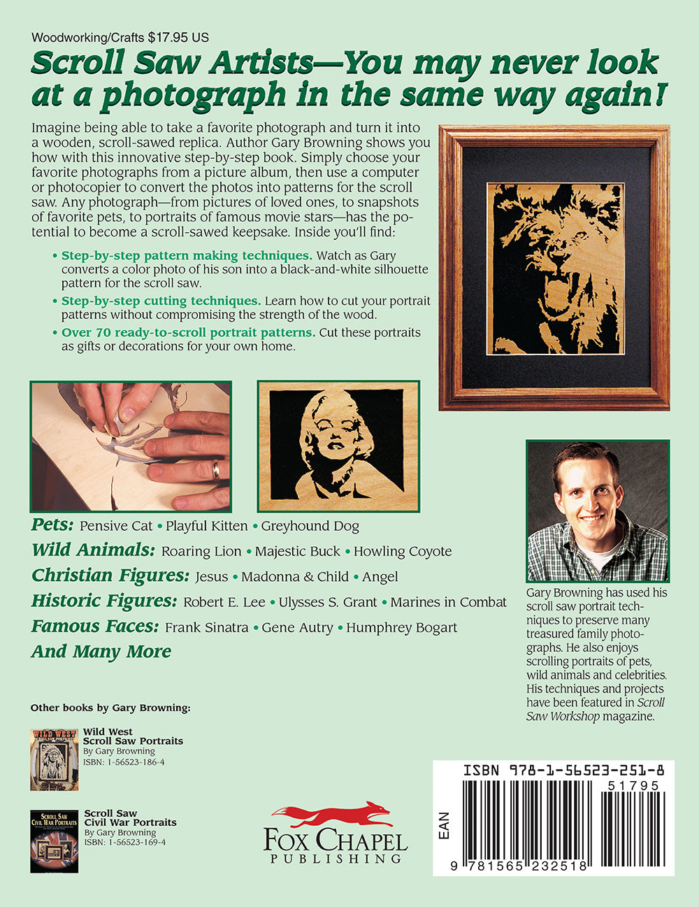 Scroll Saw Portraits, Second Edition - Fox Chapel Publishing Co.