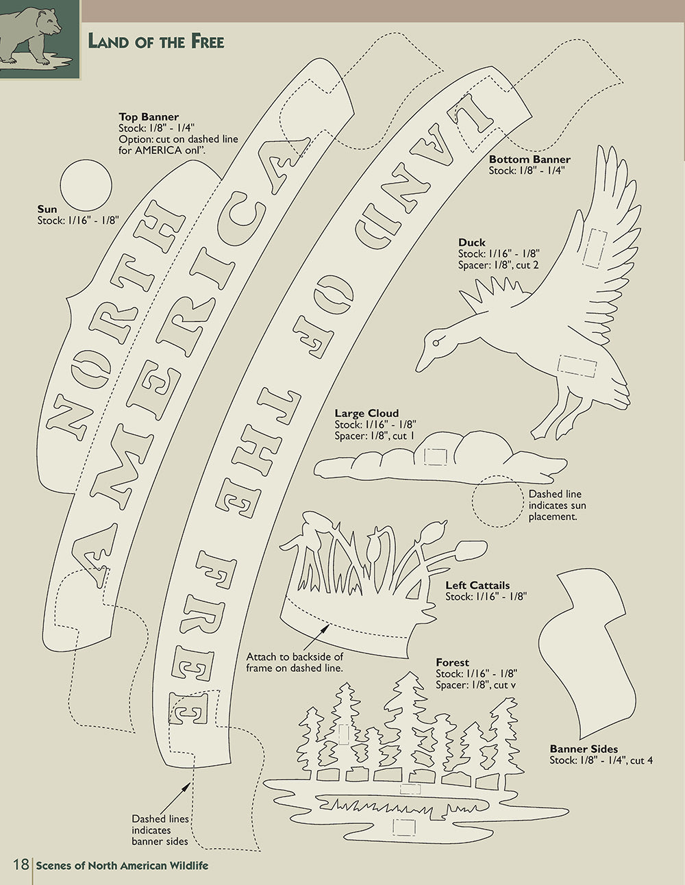 Scenes of North American Wildlife for the Scroll Saw - Fox Chapel Publishing Co.