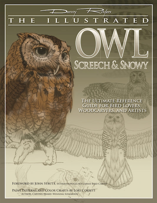 Illustrated Owl: Screech & Snowy - Fox Chapel Publishing Co.