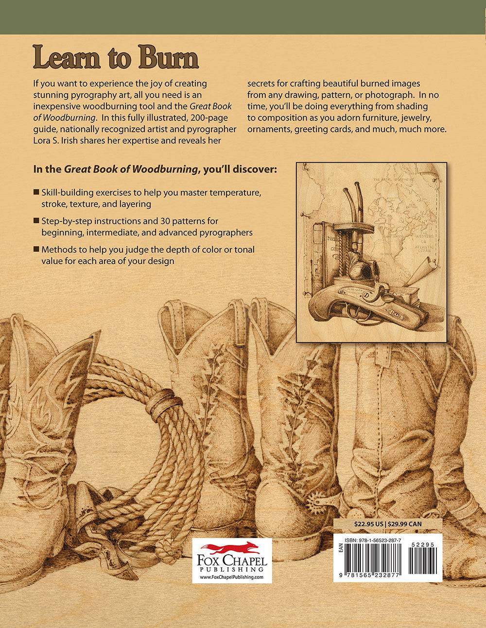 Great Book of Woodburning - Fox Chapel Publishing Co.