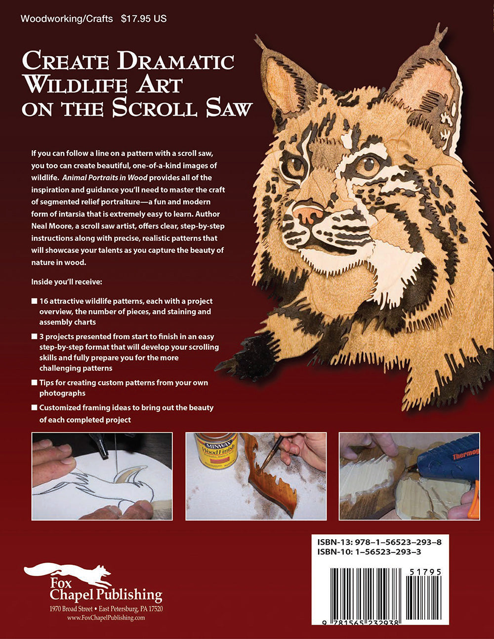 Animal Portraits in Wood - Fox Chapel Publishing Co.