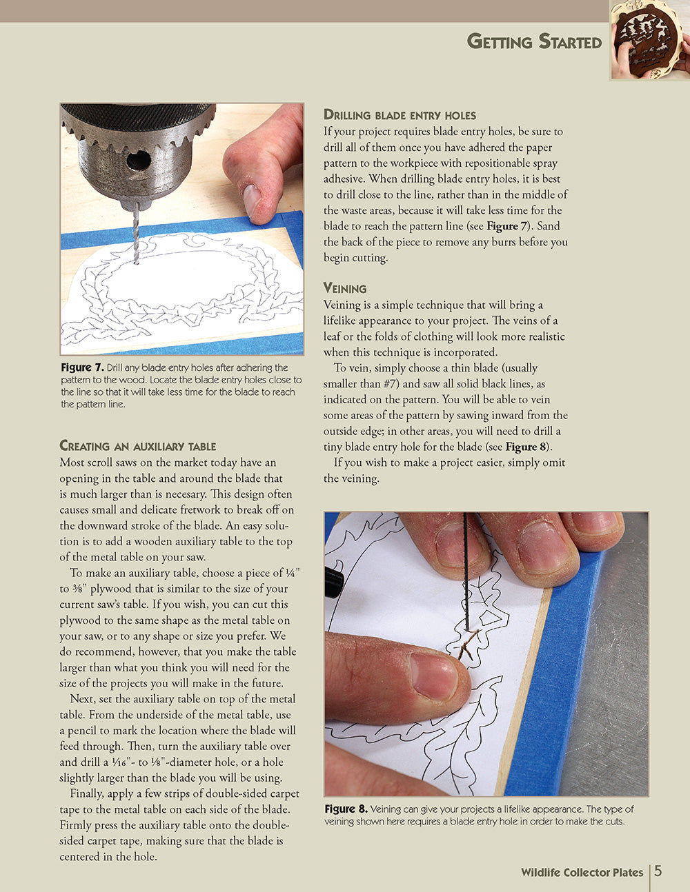 Wildlife Collector Plates for the Scroll Saw - Fox Chapel Publishing Co.