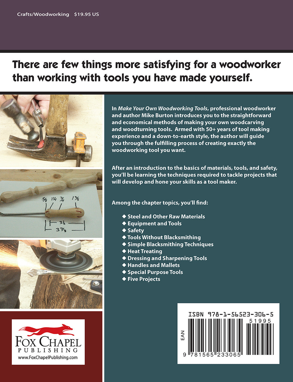 Make Your Own Woodworking Tools - Fox Chapel Publishing Co.