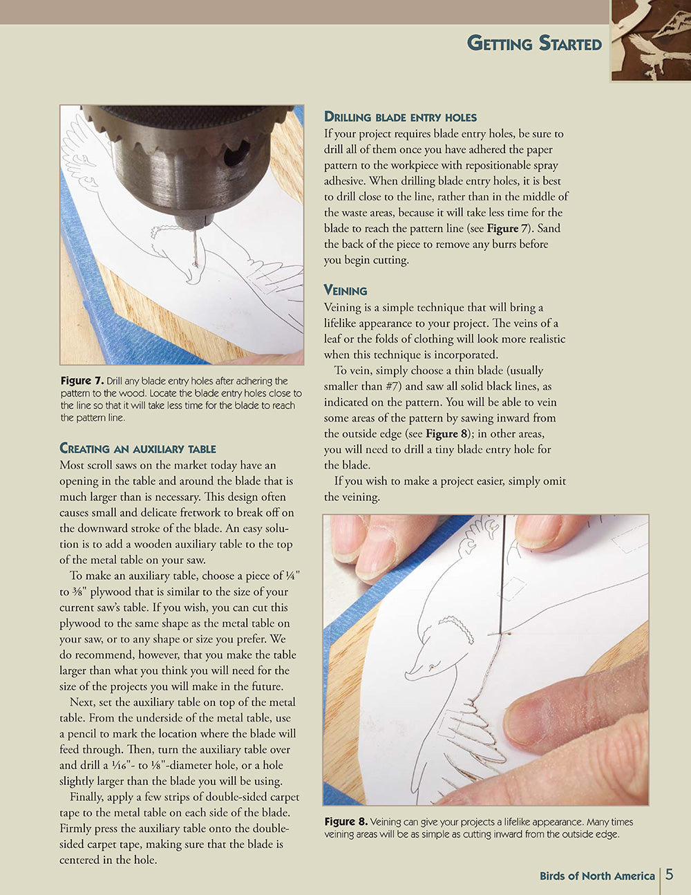 Birds of North America for the Scroll Saw