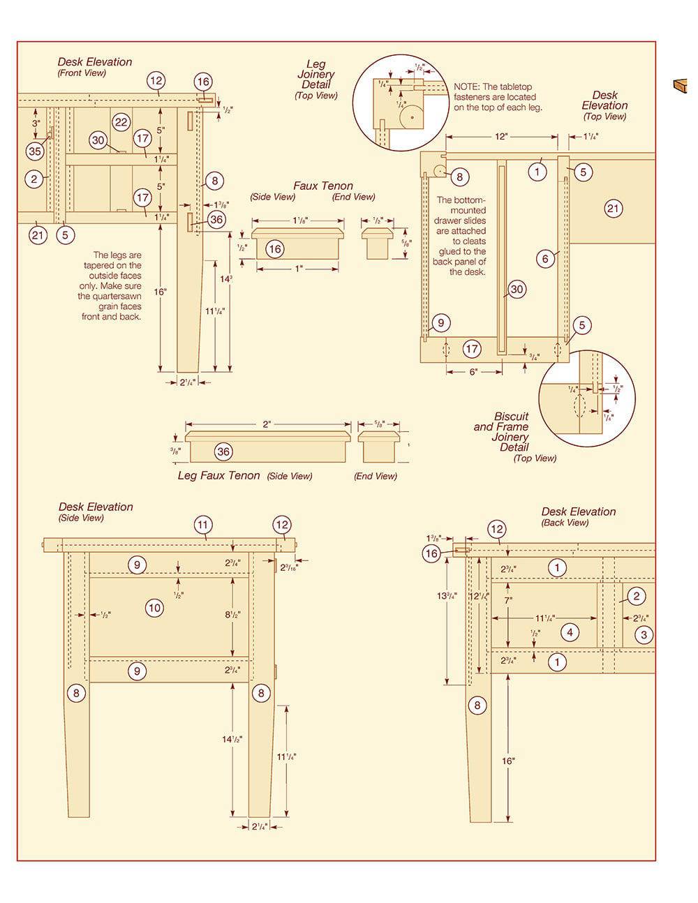 Craftsman Furniture Projects (Best of WWJ) - Fox Chapel Publishing Co.
