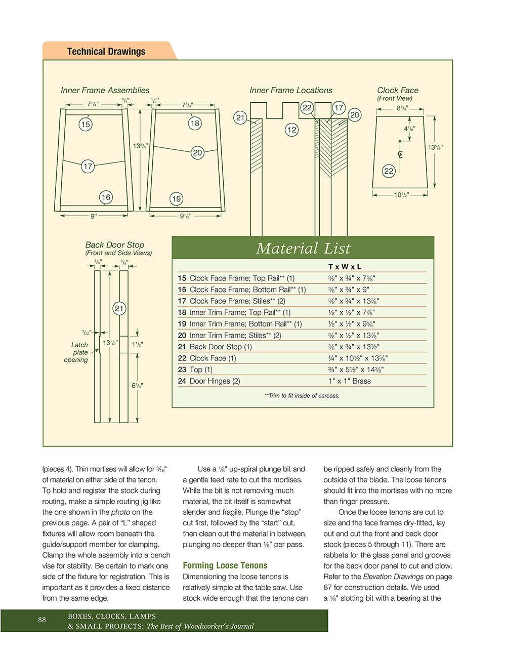 Boxes, Clocks, Lamps, and Small Projects (Best of WWJ) - Fox Chapel Publishing Co.