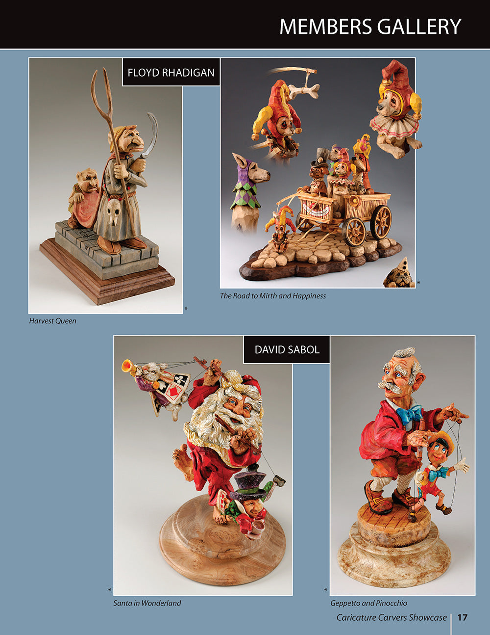 Caricature Carvers Showcase - Fox Chapel Publishing Co.