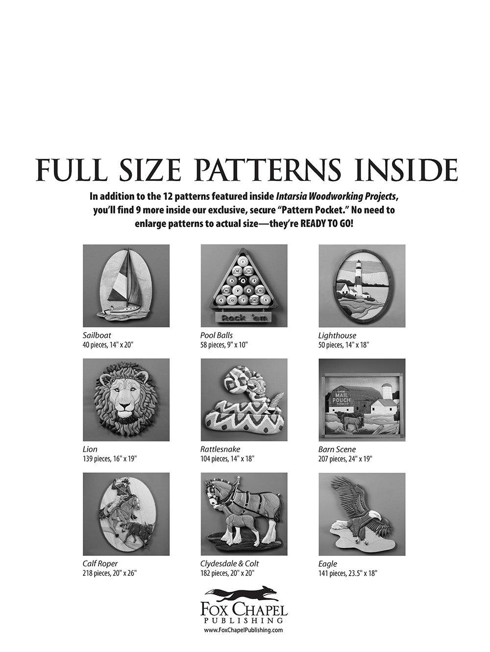 Intarsia Woodworking Projects - Fox Chapel Publishing Co.