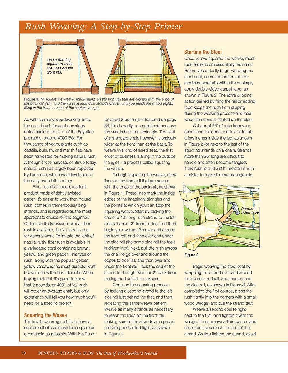Benches, Chairs and Beds - Fox Chapel Publishing Co.