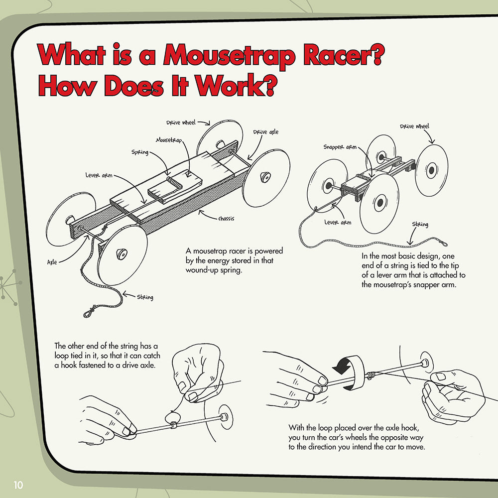 Doc Fizzix Mousetrap Racers - Fox Chapel Publishing Co.