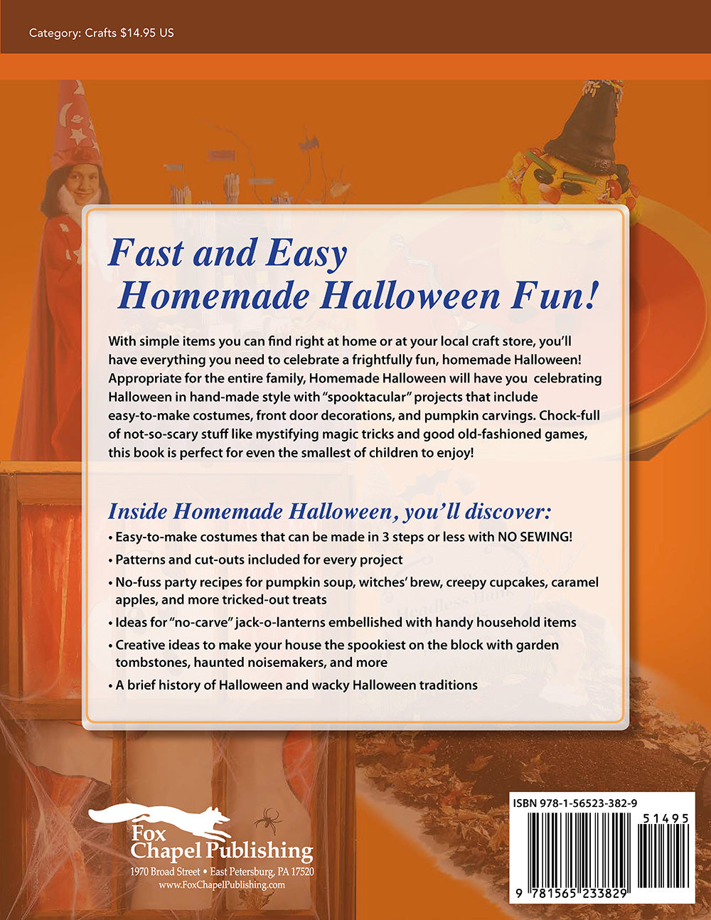 Homemade Halloween - Fox Chapel Publishing Co.