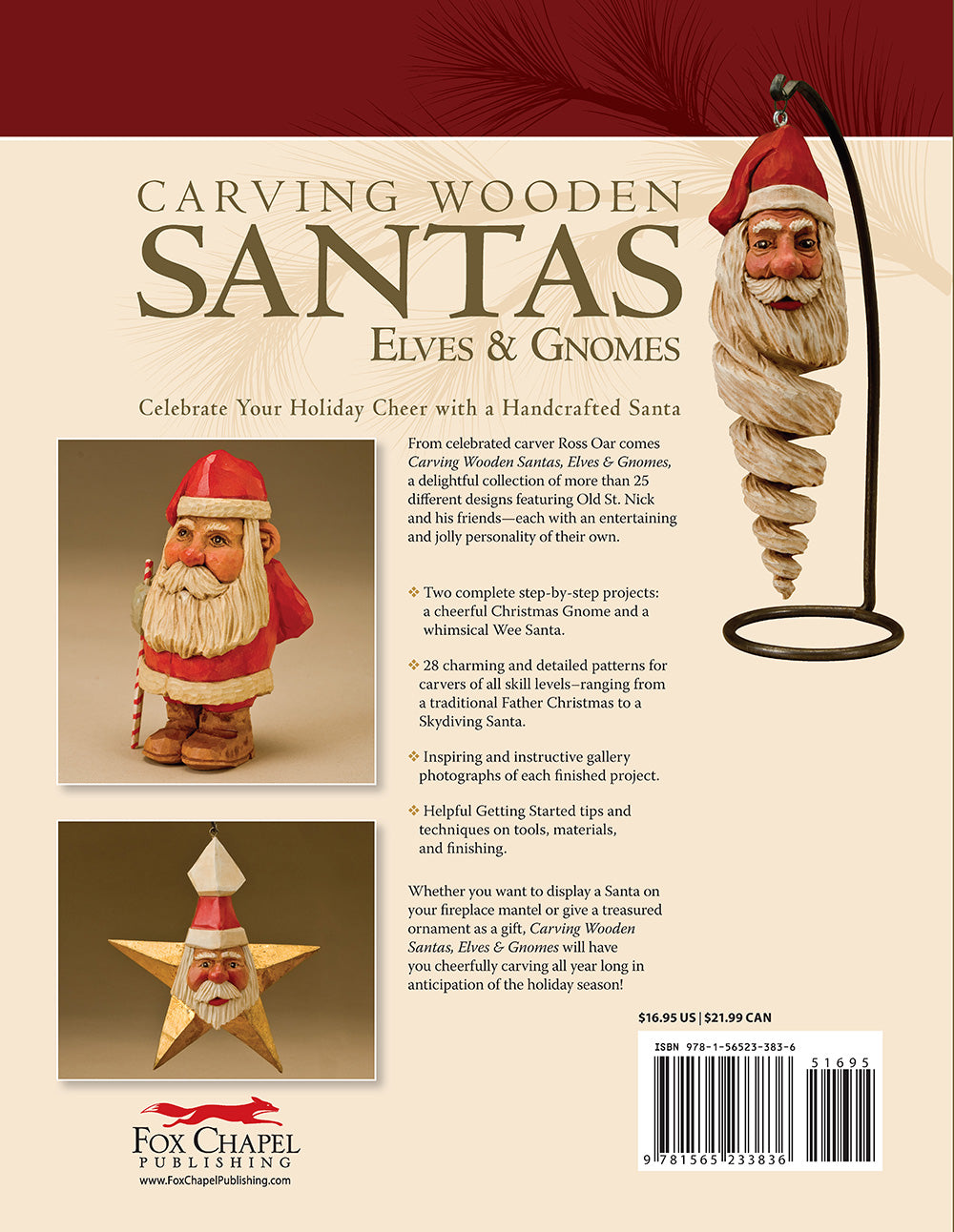 Carving Wooden Santas, Elves & Gnomes - Fox Chapel Publishing Co.