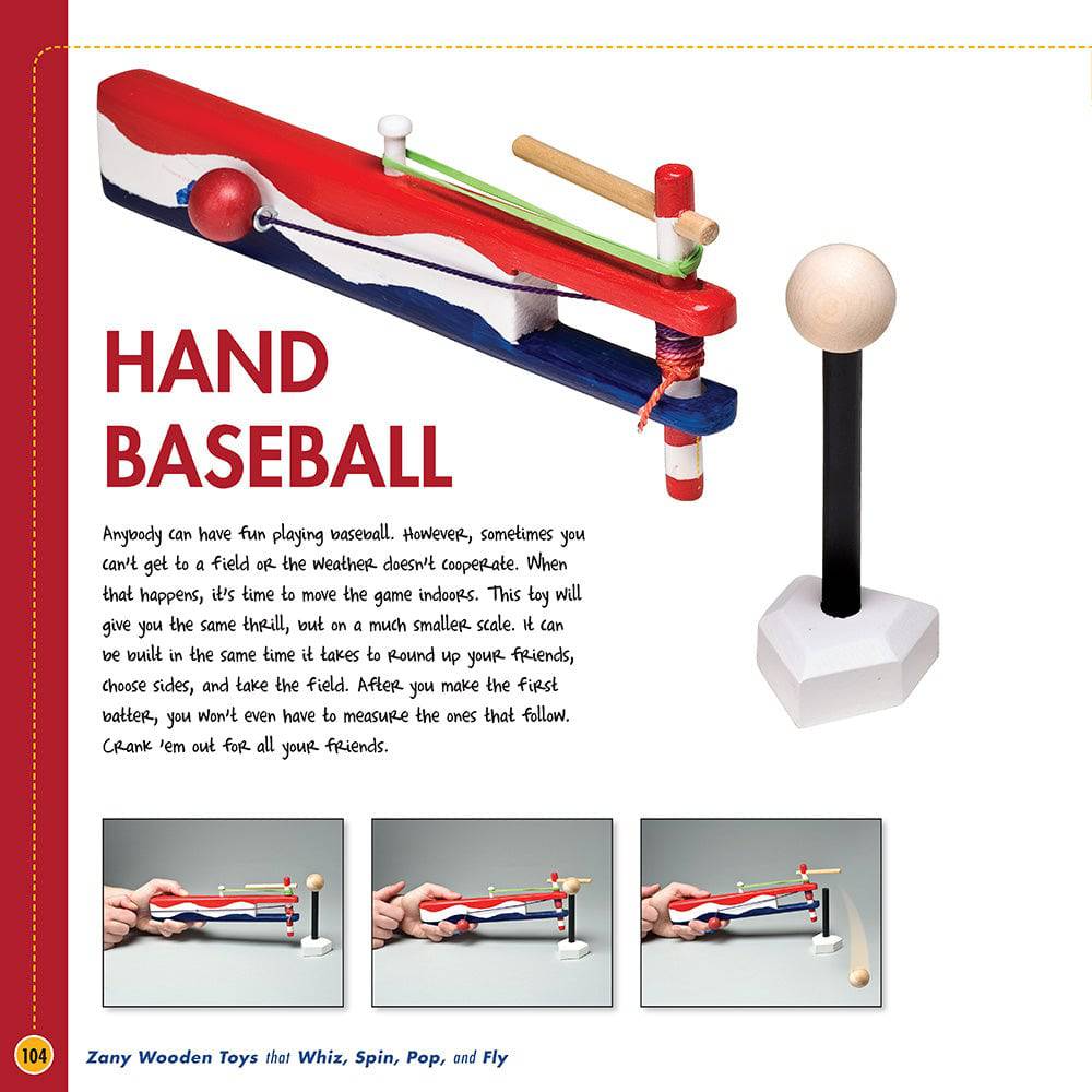 Zany Wooden Toys that Whiz, Spin, Pop, and Fly - Fox Chapel Publishing Co.
