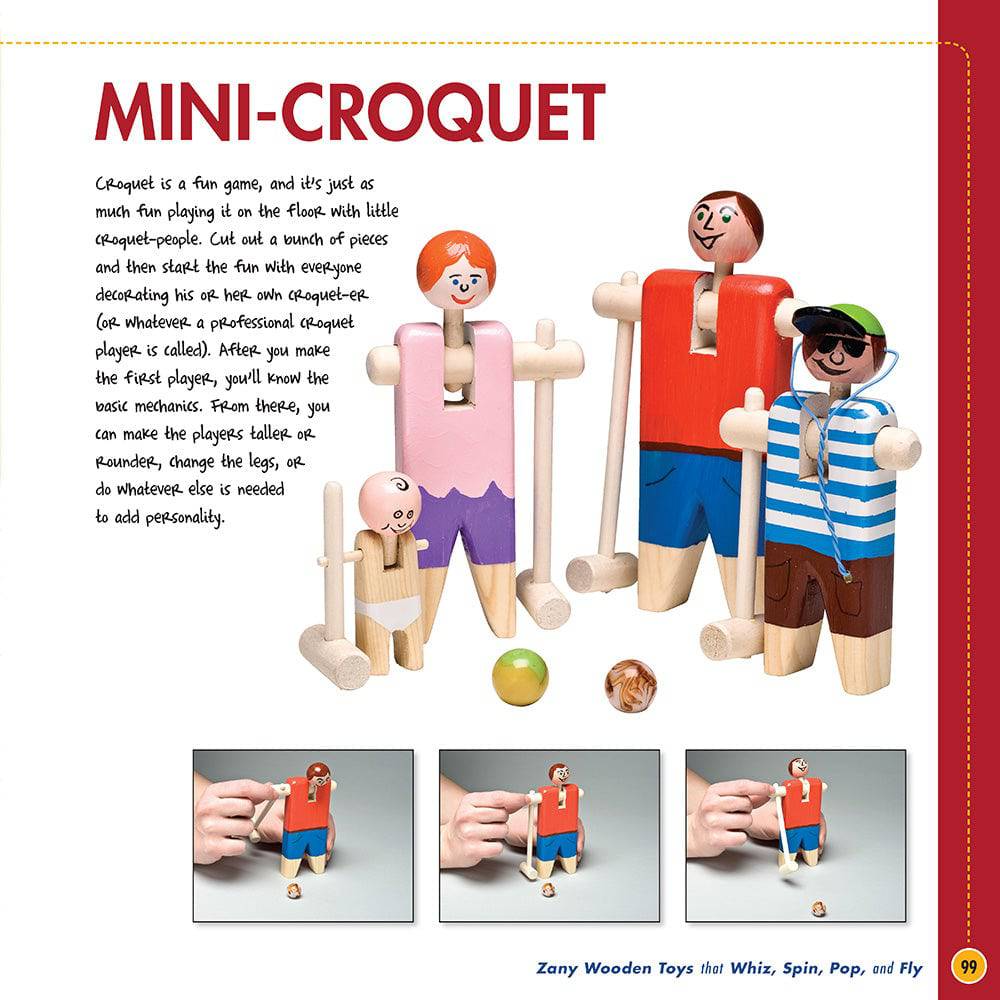 Zany Wooden Toys that Whiz, Spin, Pop, and Fly - Fox Chapel Publishing Co.