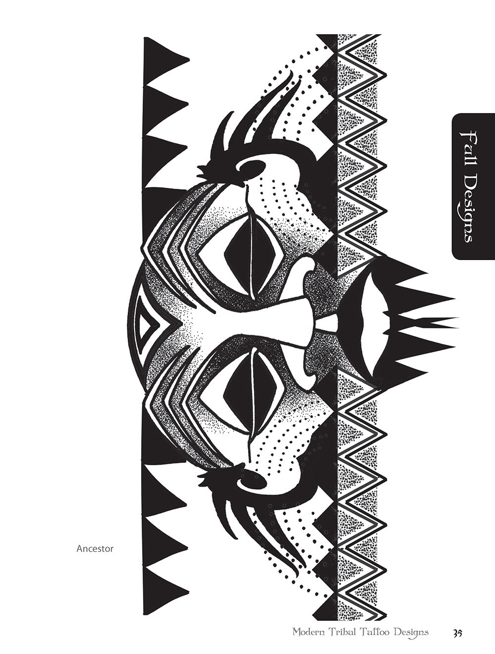 Modern Tribal Tattoo Designs - Fox Chapel Publishing Co.