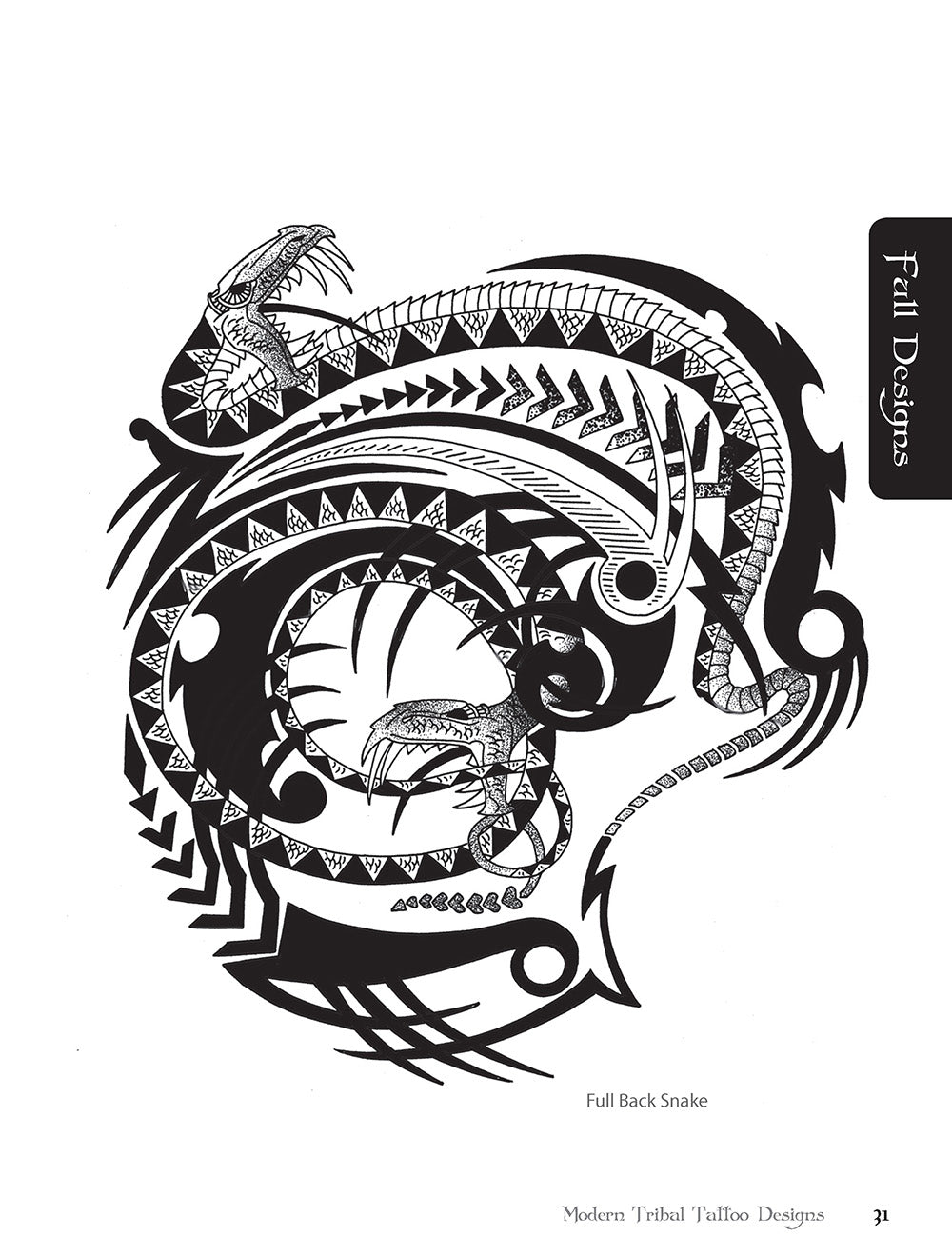 Modern Tribal Tattoo Designs - Fox Chapel Publishing Co.
