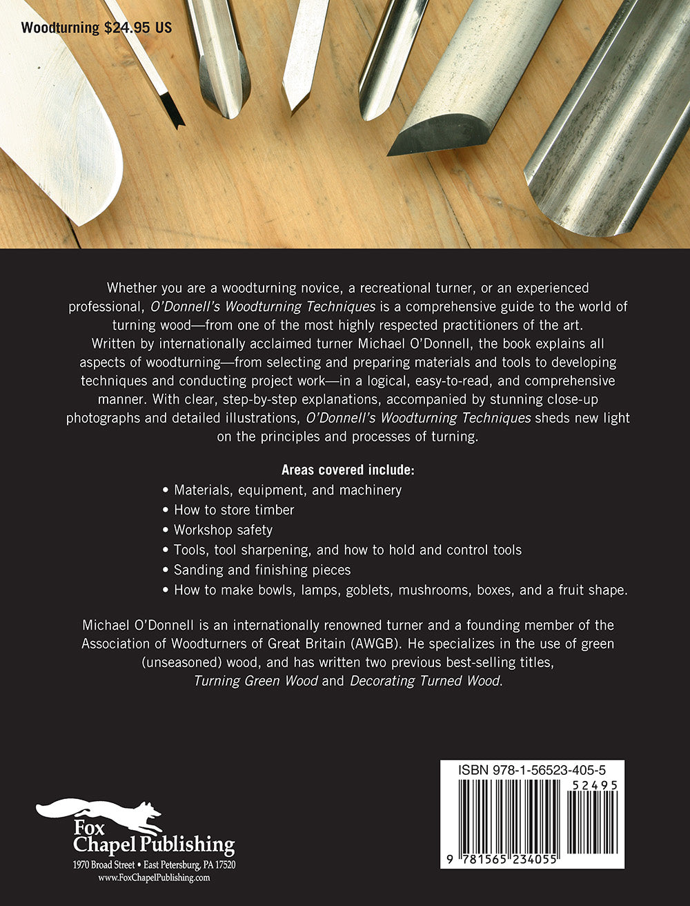 O'Donnell's Woodturning Techniques - Fox Chapel Publishing Co.