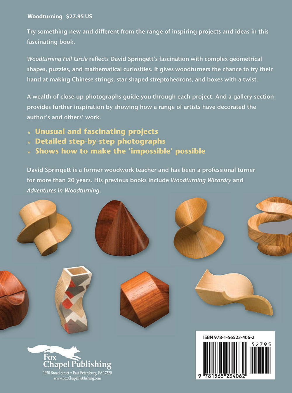 Woodturning Full Circle - Fox Chapel Publishing Co.