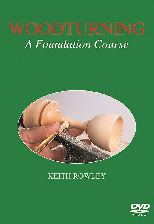 Woodturning: A Foundation Course DVD - Fox Chapel Publishing Co.