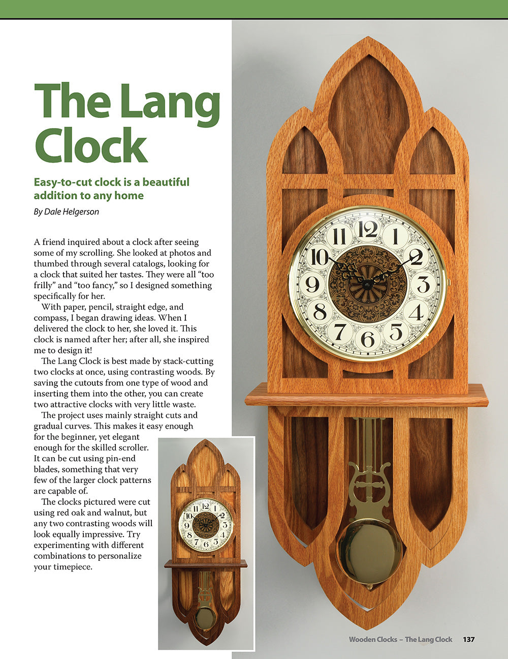 Wooden Clocks - Fox Chapel Publishing Co.