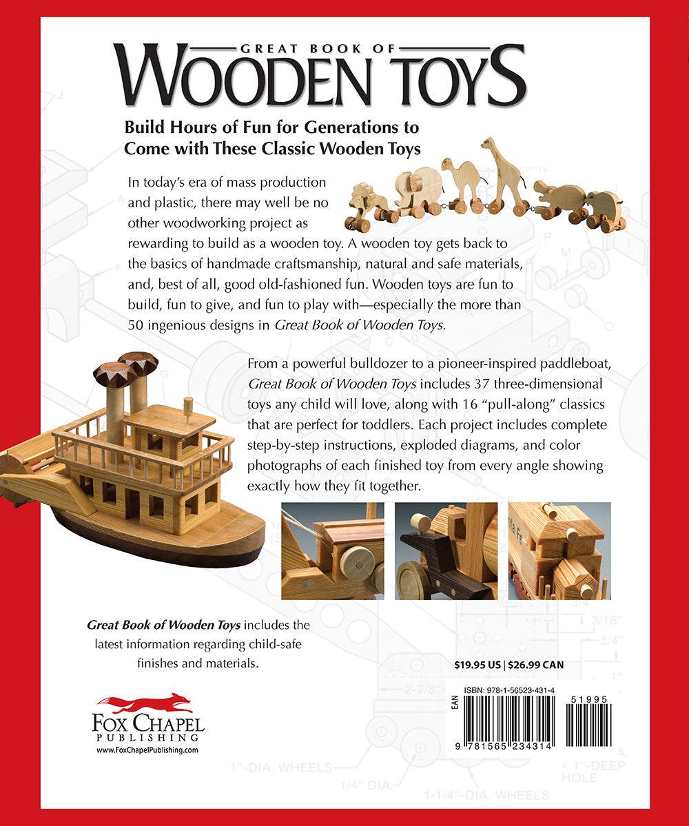 Great Book of Wooden Toys - Fox Chapel Publishing Co.