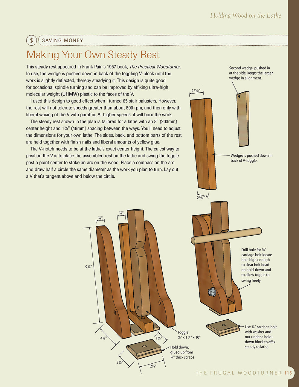 The Frugal Woodturner - Fox Chapel Publishing Co.