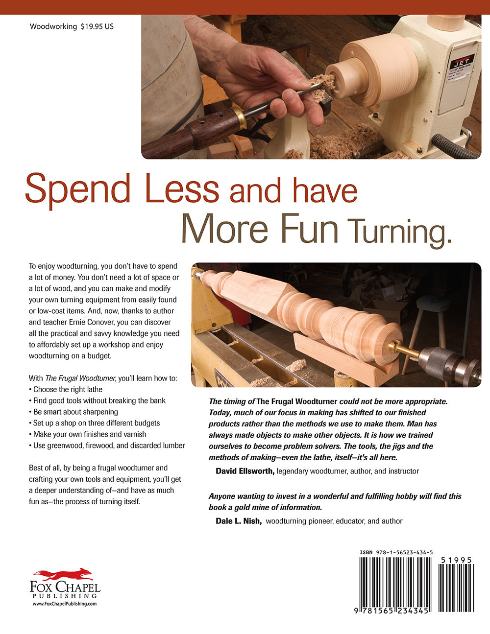 The Frugal Woodturner - Fox Chapel Publishing Co.