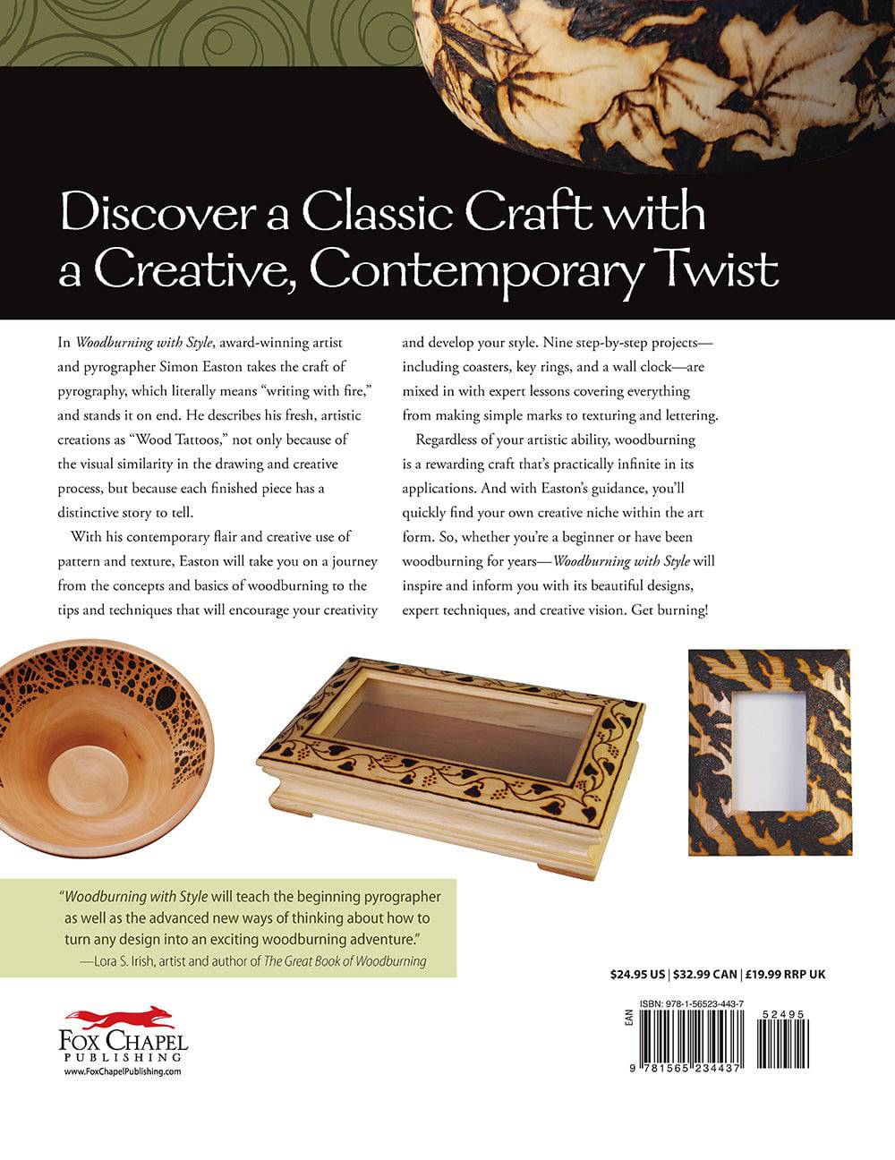 Woodburning with Style - Fox Chapel Publishing Co.
