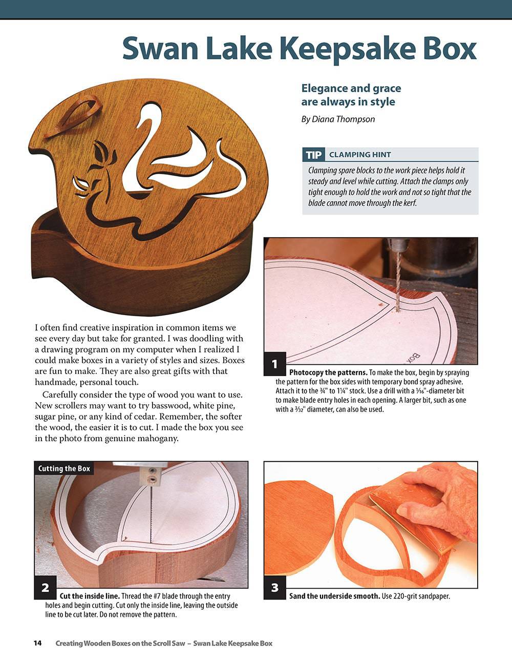 Creating Wooden Boxes on the Scroll Saw - Fox Chapel Publishing Co.