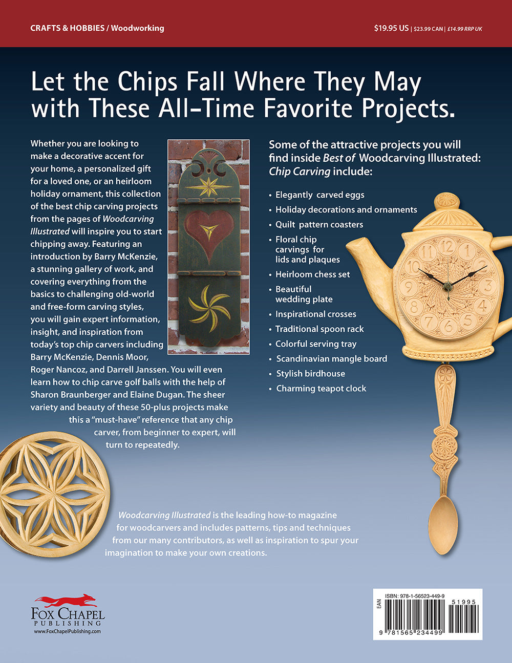 Chip Carving (Best of WCI) - Fox Chapel Publishing Co.