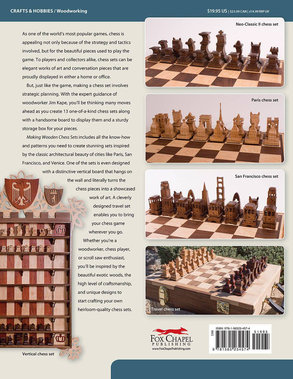 Making Wooden Chess Sets - Fox Chapel Publishing Co.