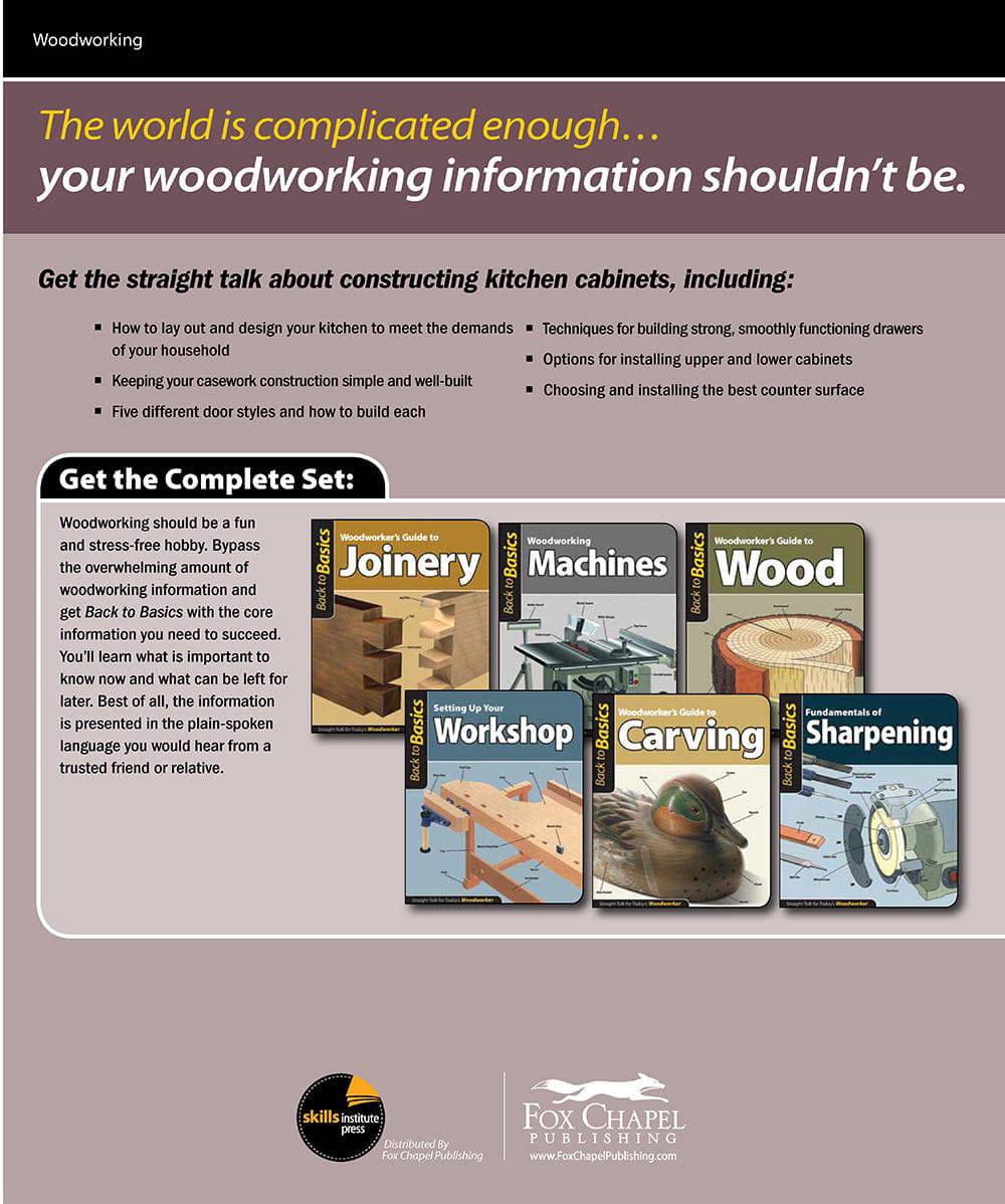 Constructing Kitchen Cabinets (Back to Basics) - Fox Chapel Publishing Co.