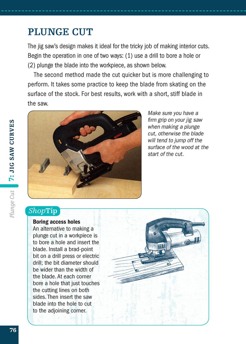 Circular Saws and Jig Saws (Missing Shop Manual) - Fox Chapel Publishing Co.