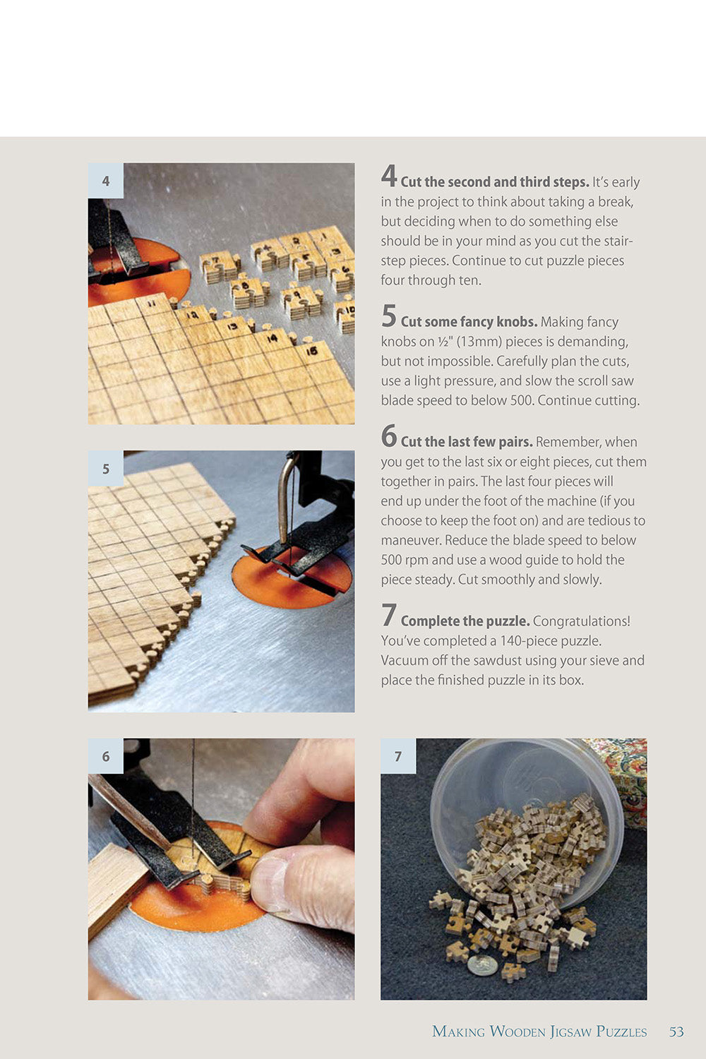 Making Wooden Jigsaw Puzzles