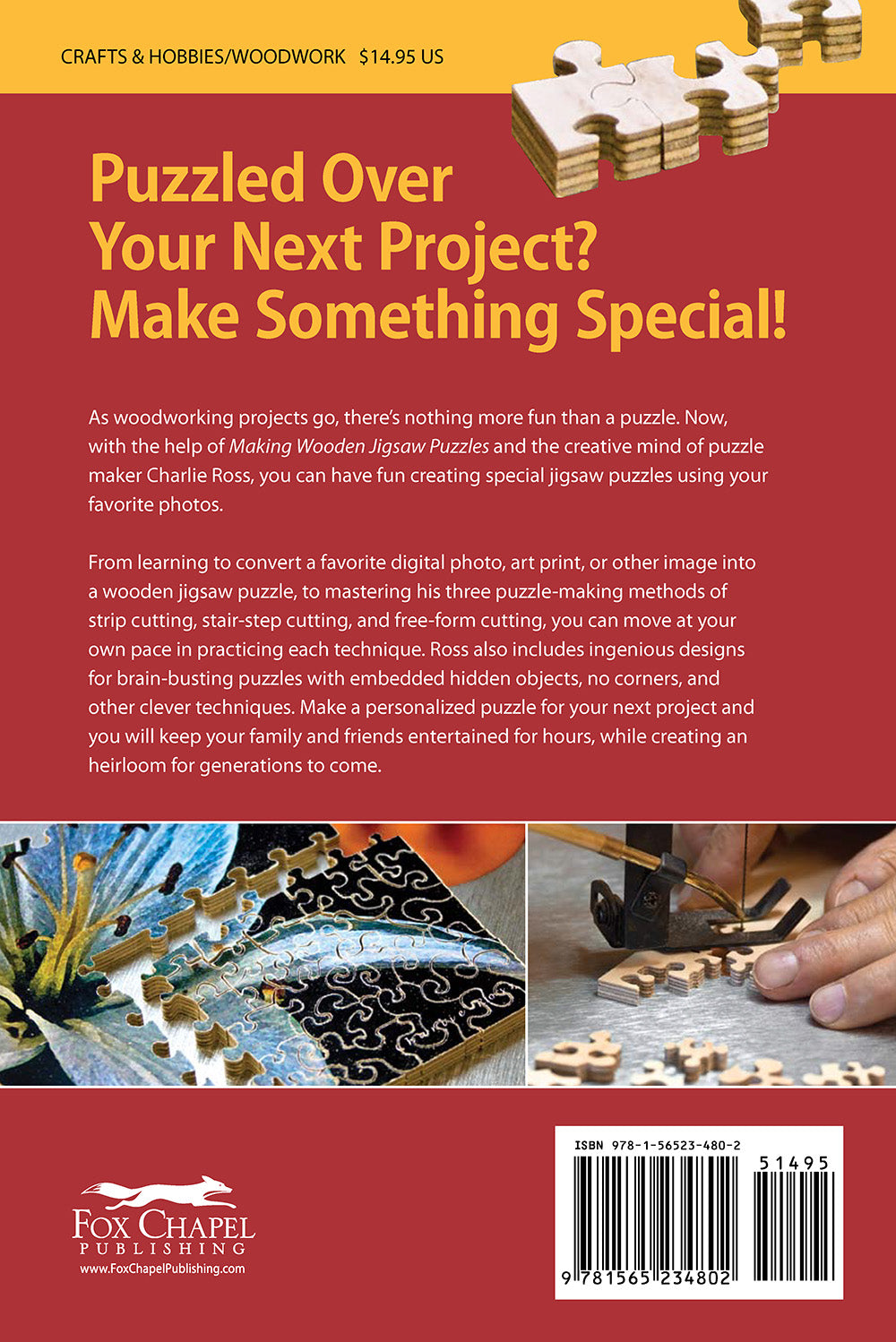 Making Wooden Jigsaw Puzzles - Fox Chapel Publishing Co.