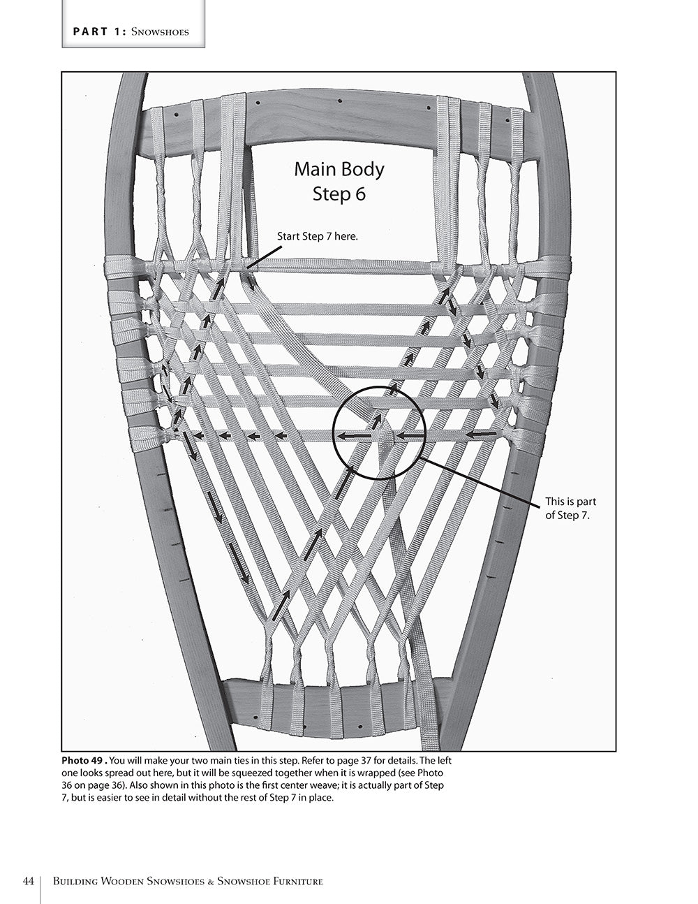 Building Wooden Snowshoes & Snowshoe Furniture