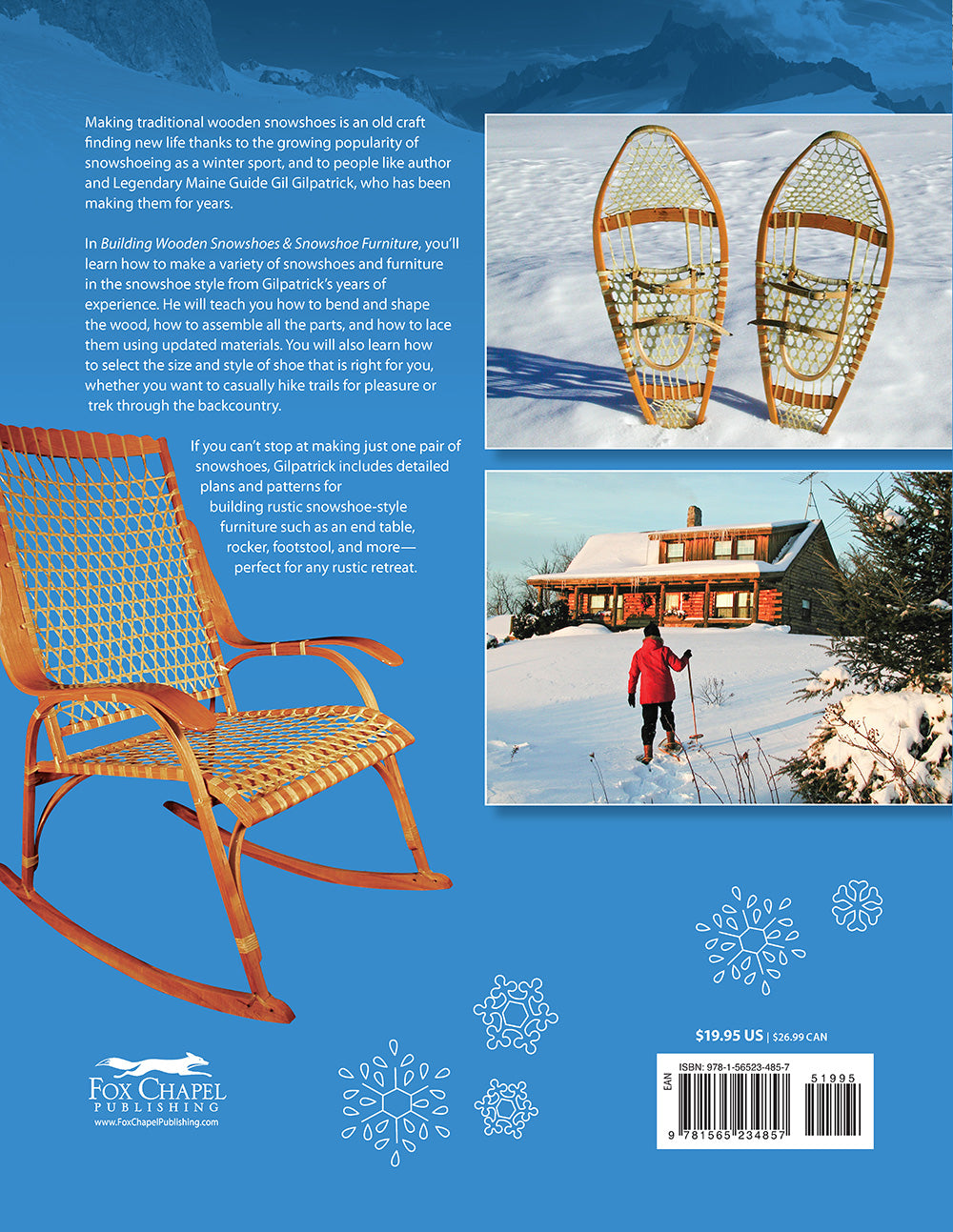 Building Wooden Snowshoes & Snowshoe Furniture - Fox Chapel Publishing Co.