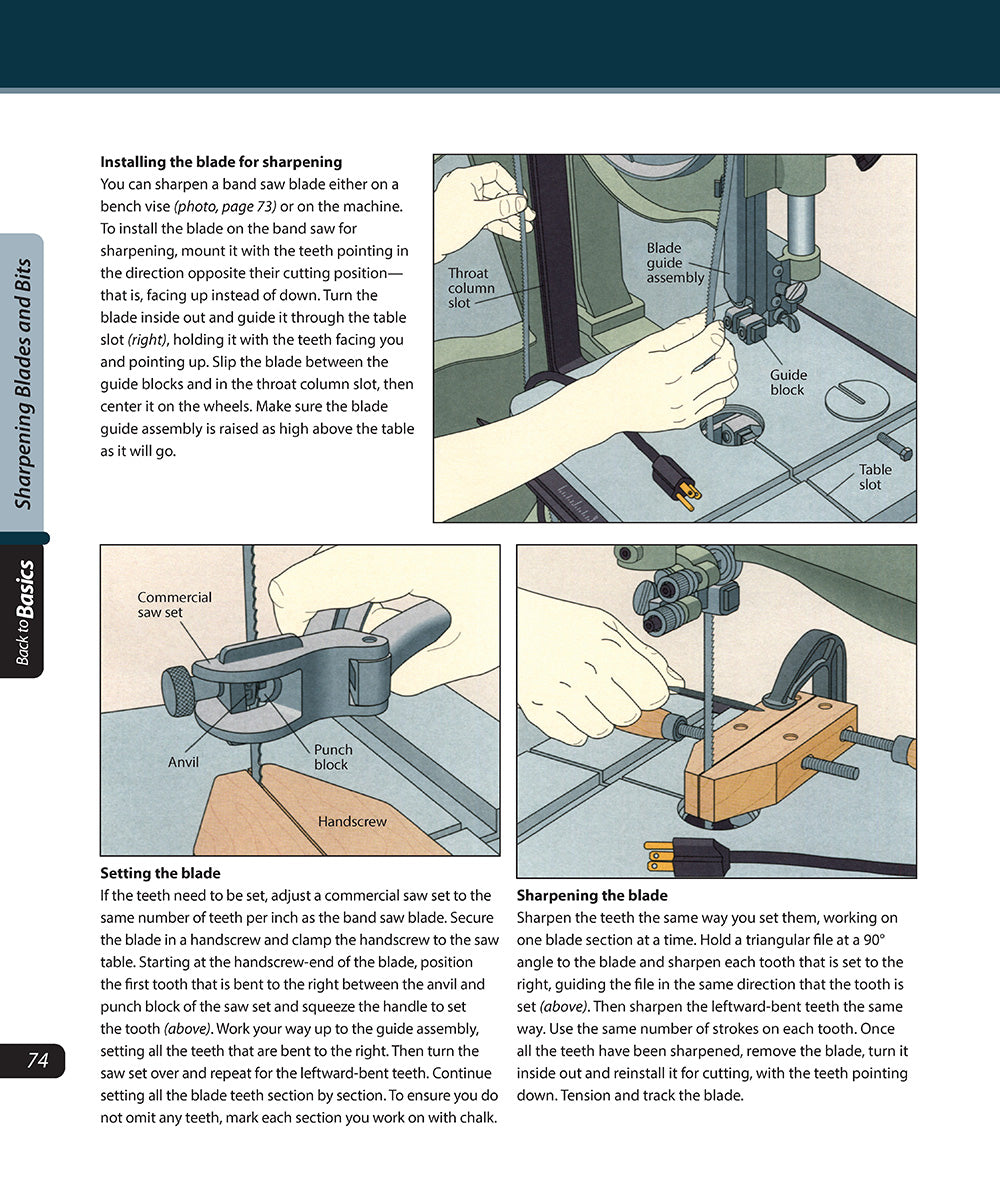 Fundamentals of Sharpening (Back to Basics) - Fox Chapel Publishing Co.