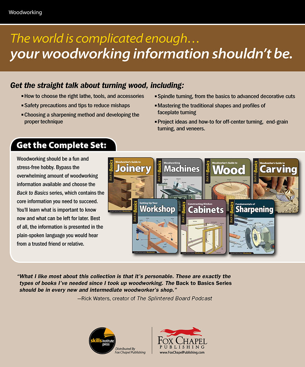 Woodworker's Guide to Turning - Fox Chapel Publishing Co.