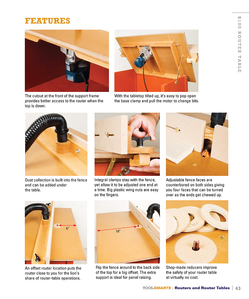 Routers and Router Tables (AW) - Fox Chapel Publishing Co.